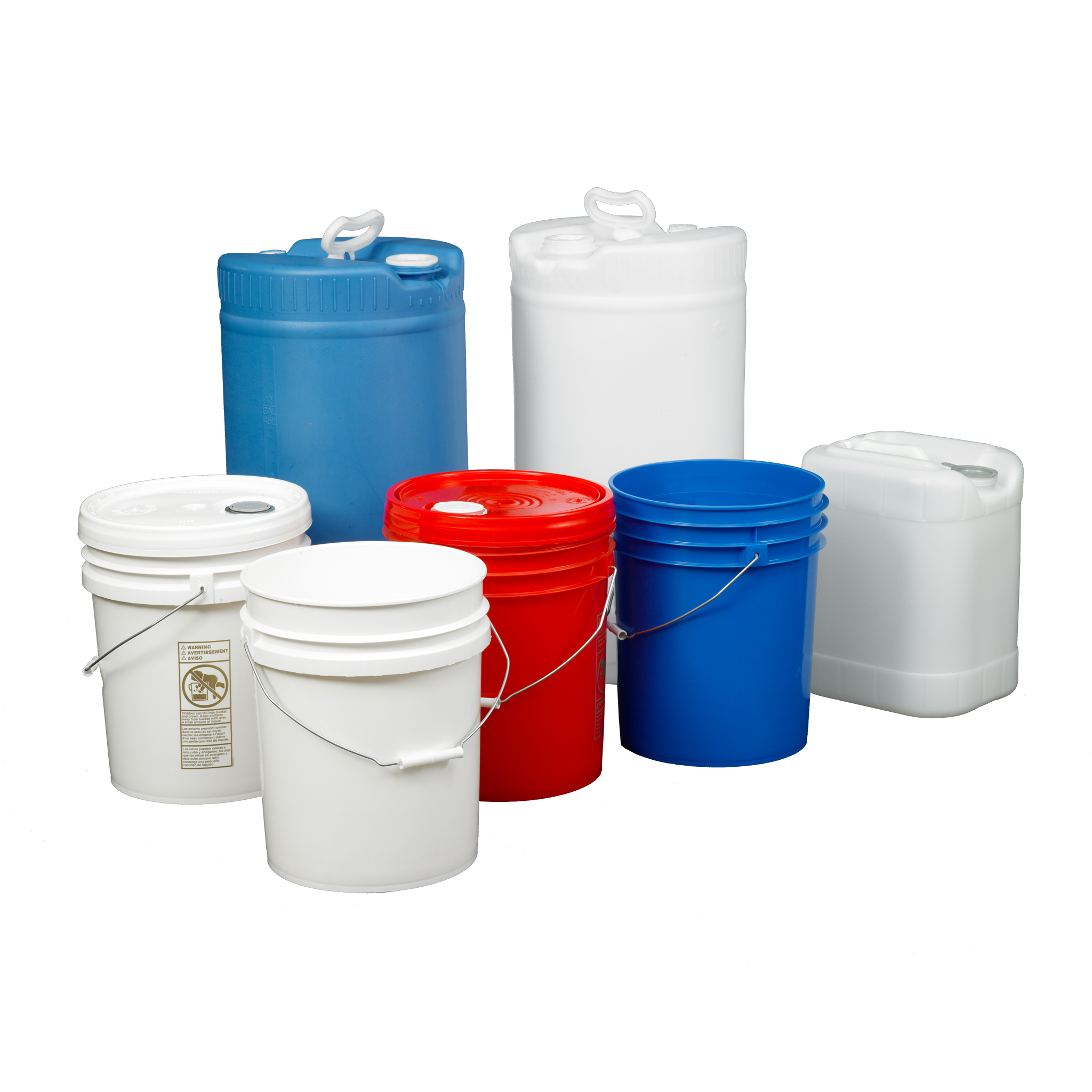Encore Plastics 3.5-Gallon and 5-Gallon White Plastic Bucket Lid in the Bucket  Accessories department at