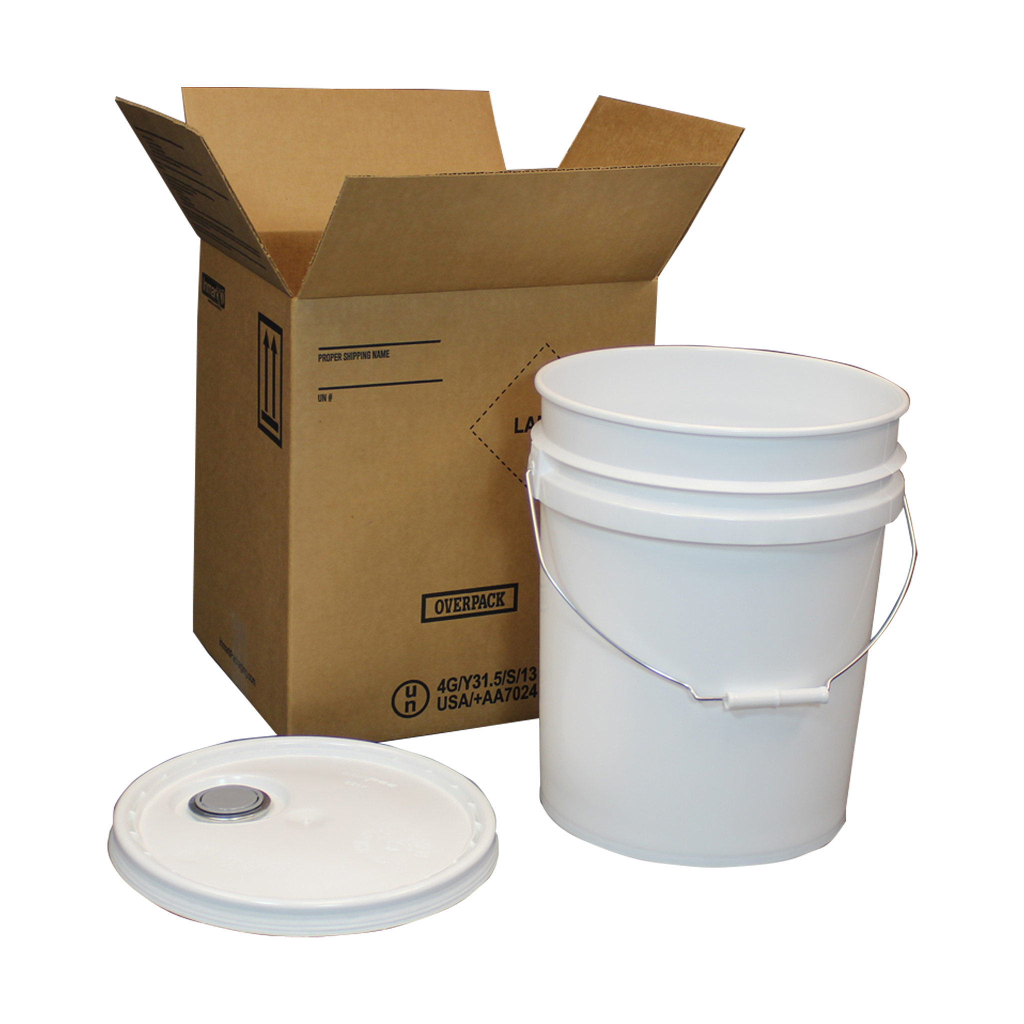 4G 4 x 1 HDPE Plastic Carafe Quart Kit