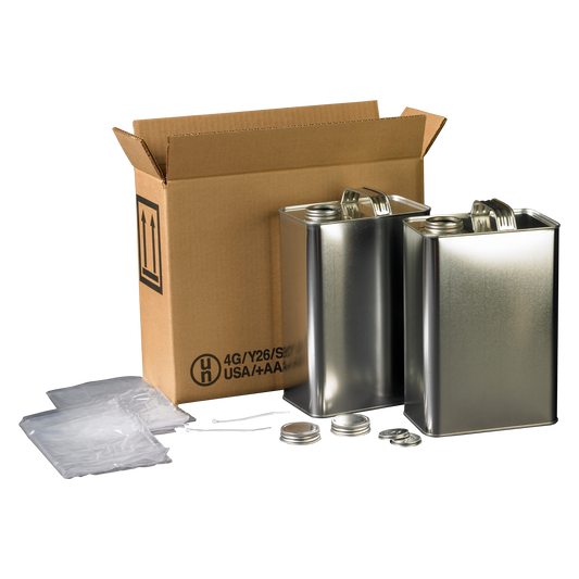 4G F-STYLE  2 x 1 Gallon Metal Can Kit (Can not included)