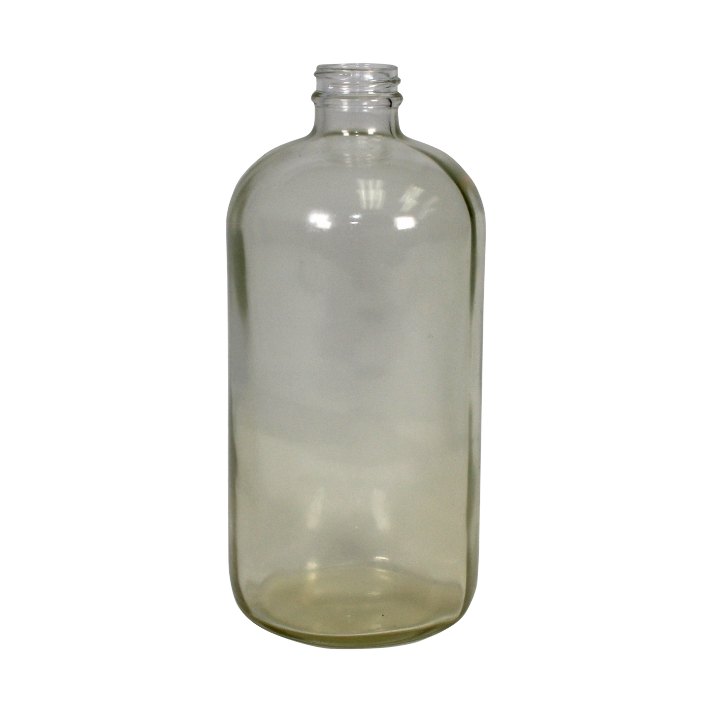 32-Ounce Coated Glass Bottle (Narrow Mouth, Flint) - (1G-32CF)