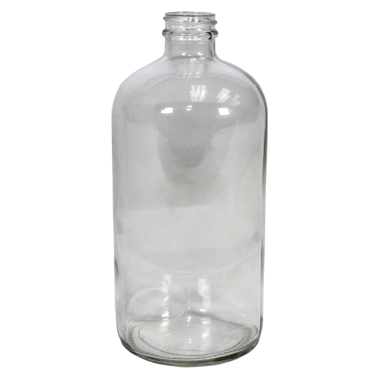 32-Ounce Glass Bottle (Narrow Mouth, Flint) - (1G-32F)