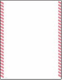 Shipper's Declaration Form (Blank, Candy Stripe) Case - (SD101CASE)